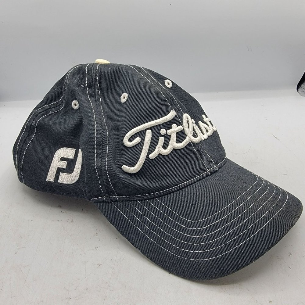 Titleist FootJoy FJ  Golf Adult Strap Back Hat Cap Number 1 Titleist